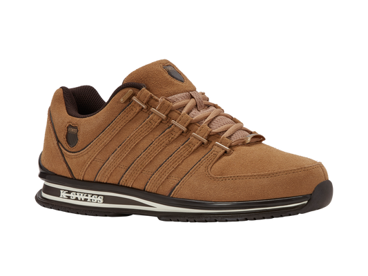 01235-286-M | RINZLER | INDIAN TAN/BLACK COFFEE/SNOW WHITE