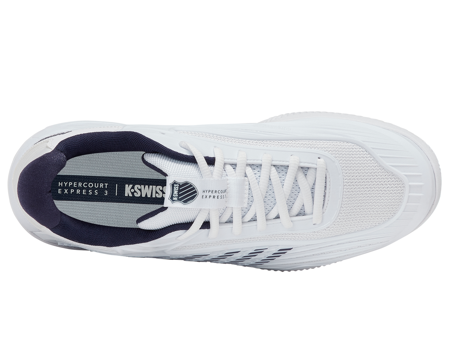 04604-161-M | HYPERCOURT EXPRESS 3 CLAY | WHITE/PEACOAT/SILVER