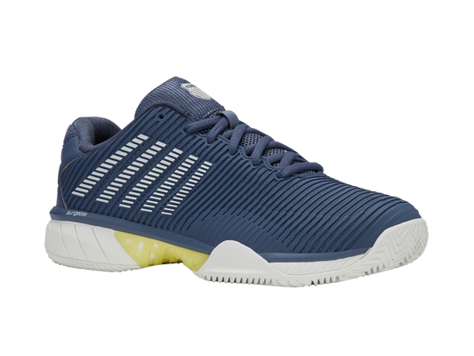 06614-464-M | HYPERCOURT EXPRESS 2 CLAY | VINTAGE INDIGO/BLANC DE BLANC/LUMINARY GREEN