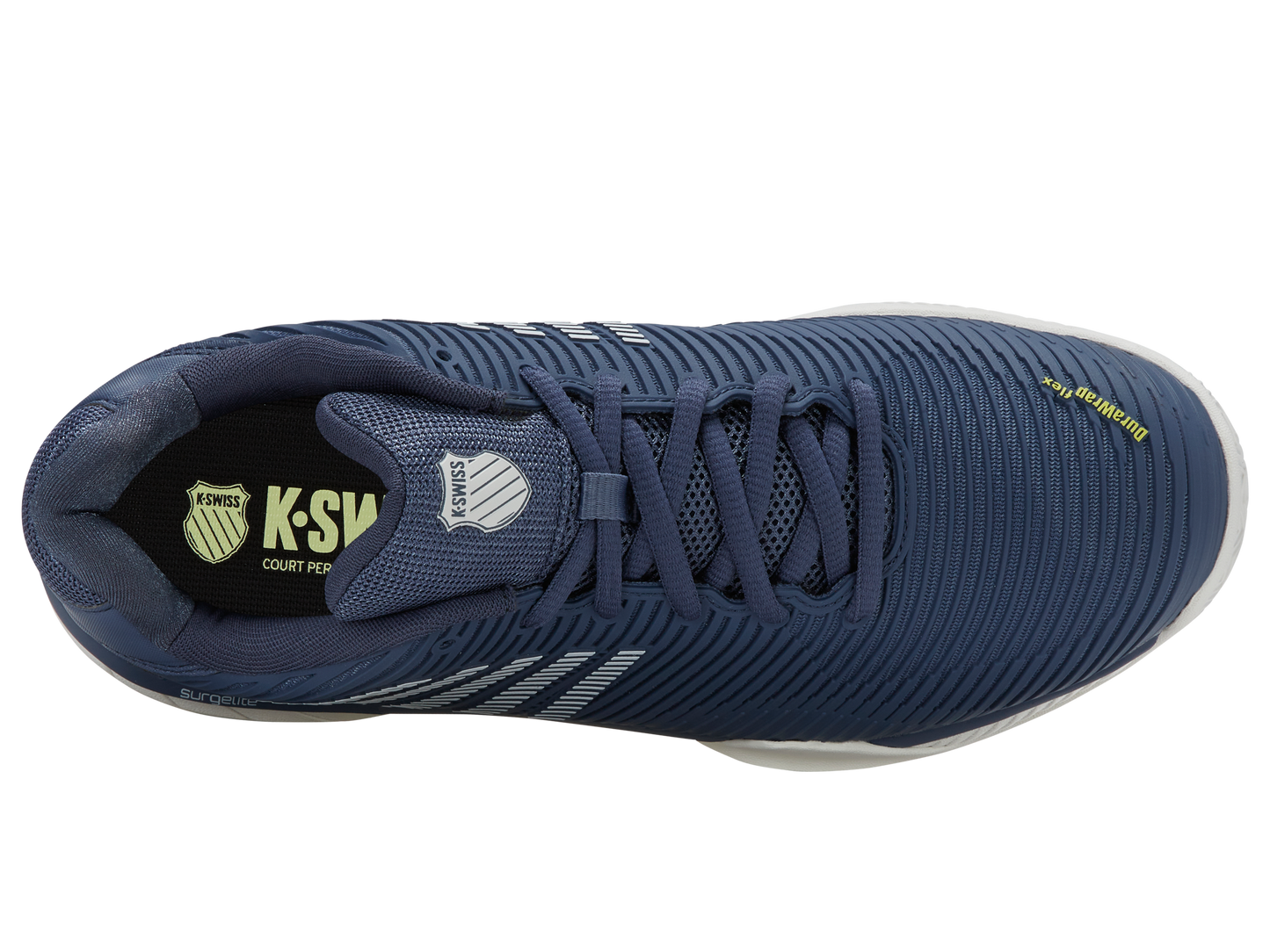 06614-464-M | HYPERCOURT EXPRESS 2 CLAY | VINTAGE INDIGO/BLANC DE BLANC/LUMINARY GREEN