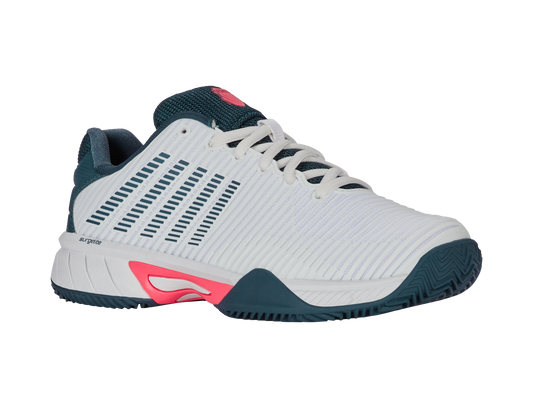 86614-129-M | HYPERCOURT EXPRESS 2 CLAY | WHITE/STARGAZER/NEON BLAZE