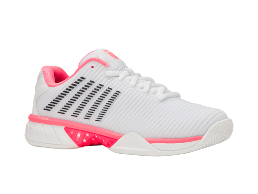 96613-173-M | HYPERCOURT EXPRESS 2 | WHITE/NEON PASTEL PINK/BLACK