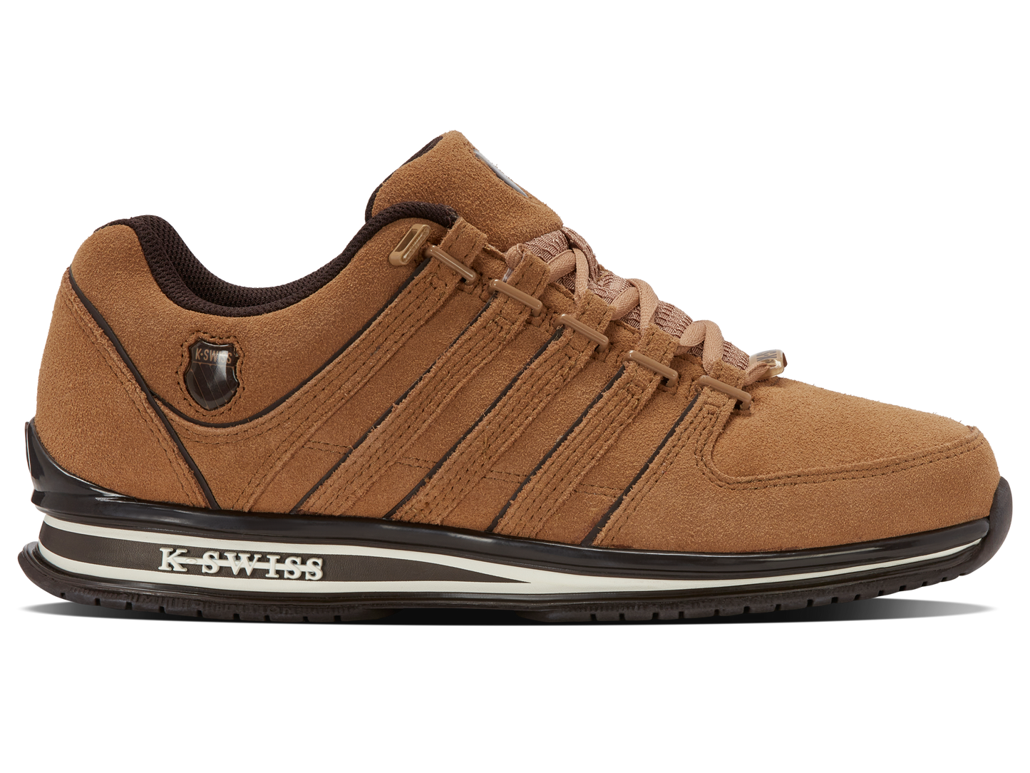 01235-286-M | RINZLER | INDIAN TAN/BLACK COFFEE/SNOW WHITE