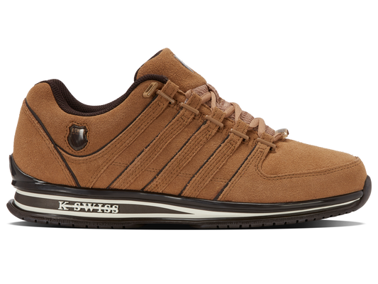 01235-286-M | RINZLER | INDIAN TAN/BLACK COFFEE/SNOW WHITE