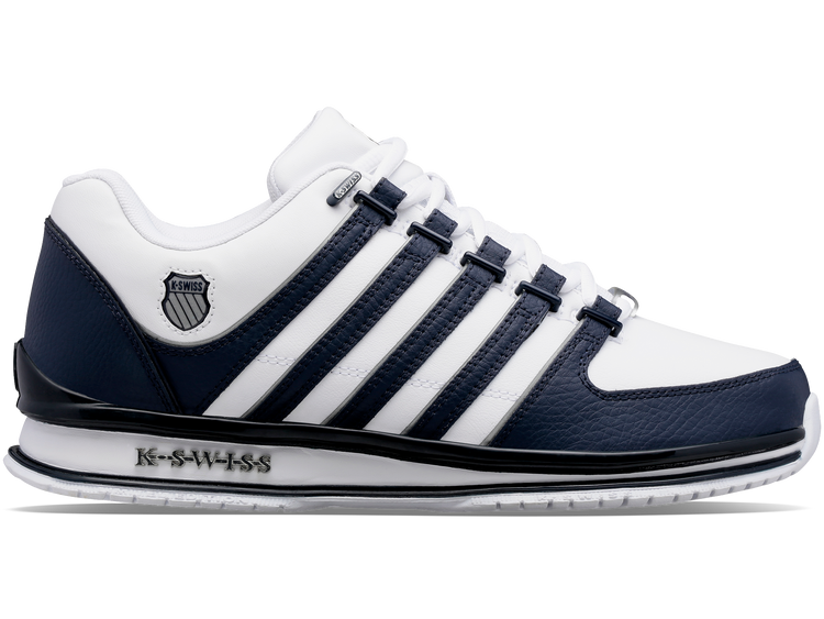 01235-914-M | RINZLER | WHITE/NAVY/SILVER