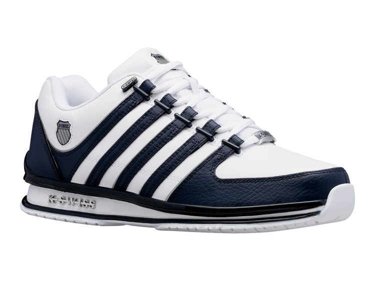 01235-914-M | RINZLER | WHITE/NAVY/SILVER