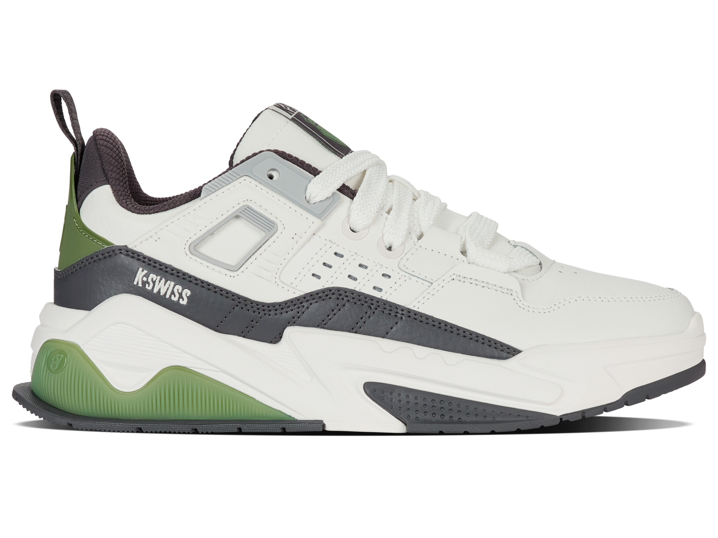 04077-120-M | TECHNA TRAINER | BLANC/ASPHALT/WATERCRESS
