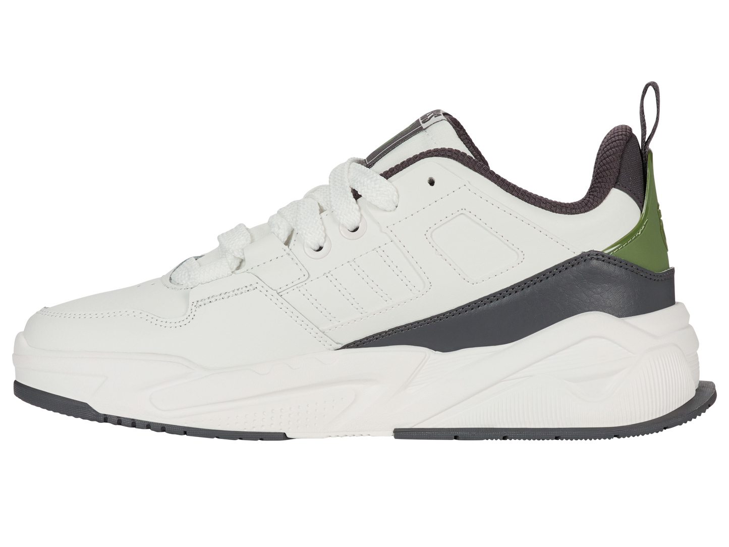 04077-120-M | TECHNA TRAINER | BLANC/ASPHALT/WATERCRESS