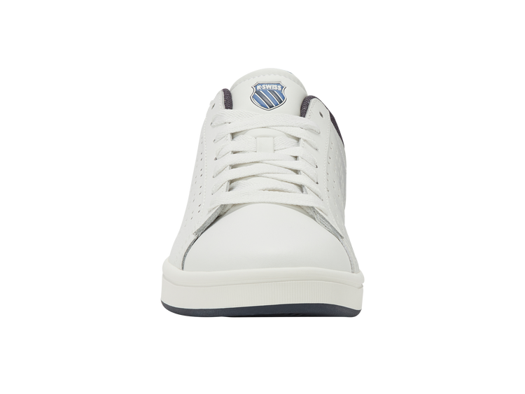 04411-124-M | COURT BASE II | BLANC DE BLANC/BLUE HORIZON/INDIA INK