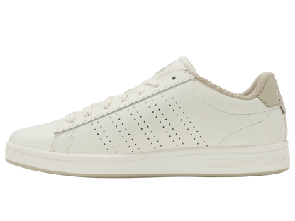 04411-127-M | COURT BASE II | SNOW WHITE/LIGHT GRAY/PEYOTE