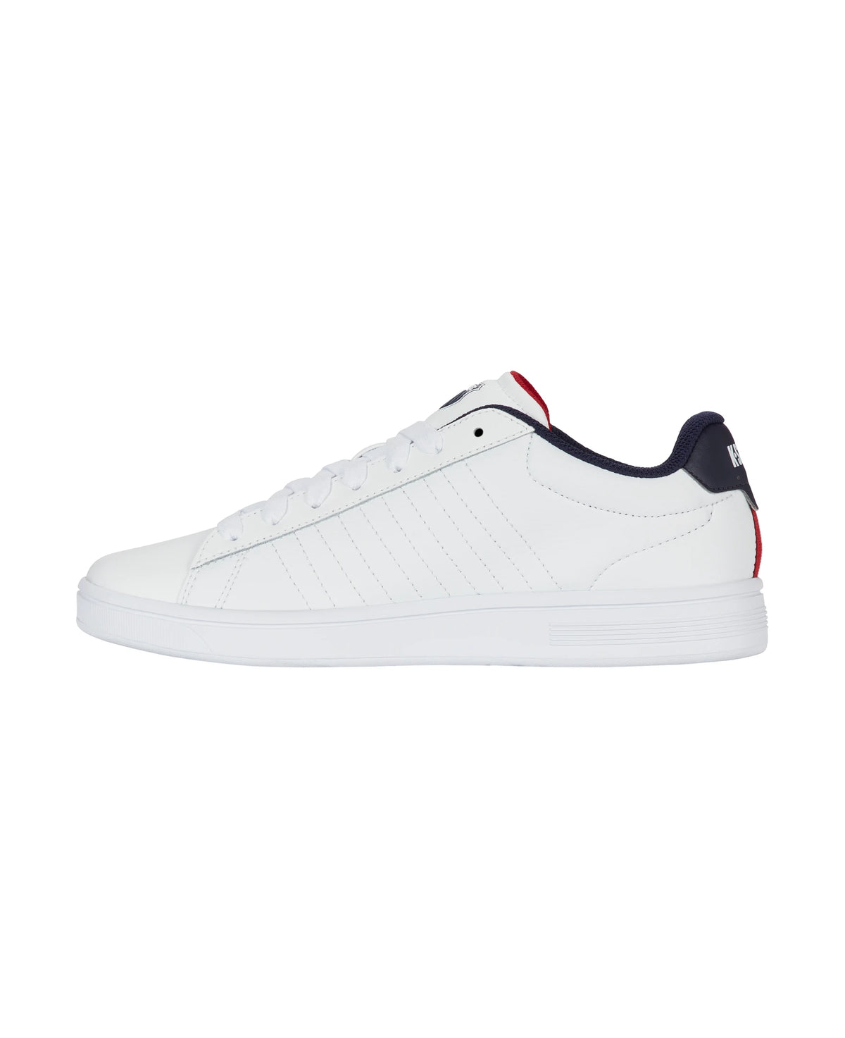 04412-983-M | COURT SHIELD II | WHITE/PEACOAT/SAMBA RED