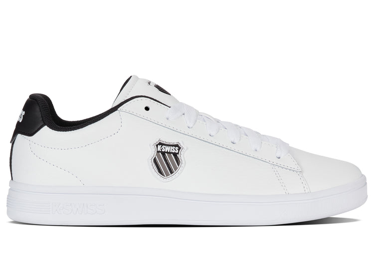 04412-989-M | COURT SHIELD II | WHITE/BLACK/DECEMBER SKY GRAY