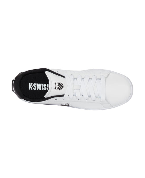 04412-989-M | COURT SHIELD II | WHITE/BLACK/DECEMBER SKY GRAY - K-Swiss EU - 7