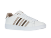 04413-986-M | COURT TIEBREAK II | WHITE/TAUPE/TEAK/JURASSIC GOLD