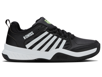 04429-064-M | COURT EXPRESS 2 CLAY | BLACK/WHITE/SOFT NEON GREEN