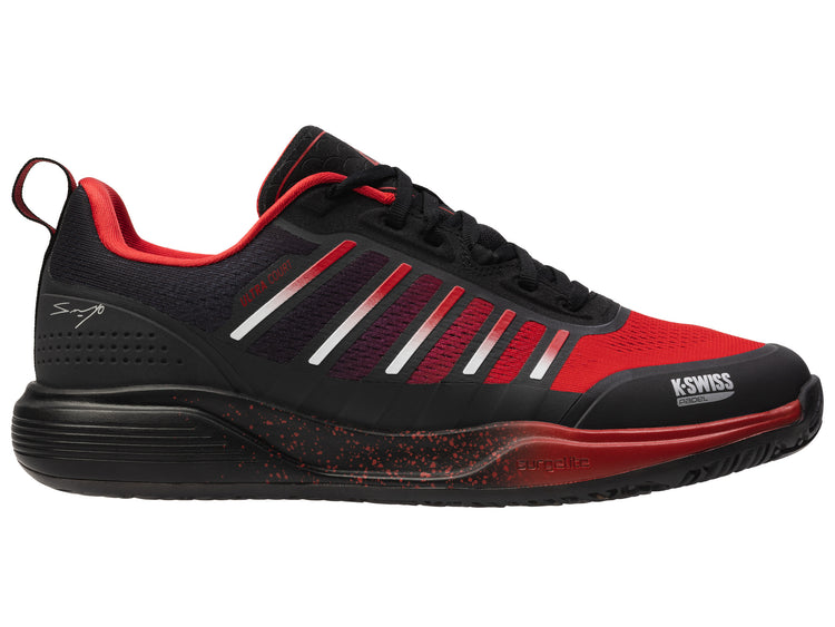 04436-927-M | ULTRA COURT PADEL SANYO | BLACK/ANTHRACITE/SANYO RED