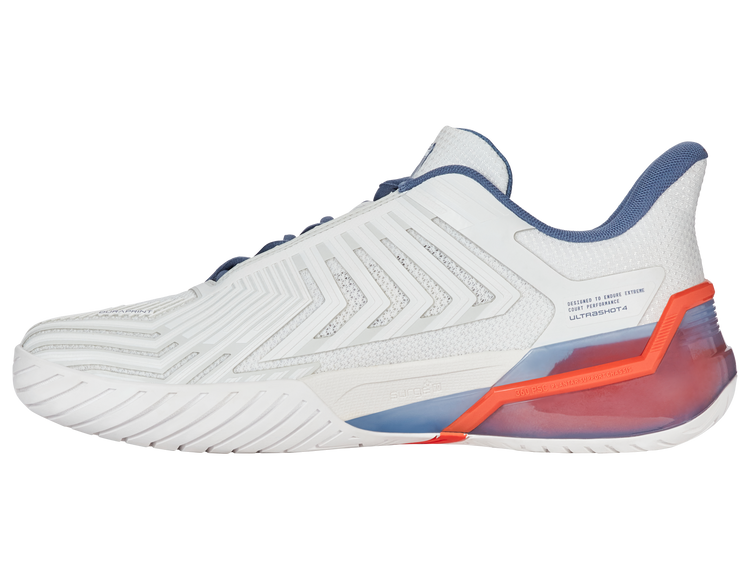 04437-139-M | ULTRASHOT 4 | LUCENT WHITE/INFINITY/SCARLET IBIS