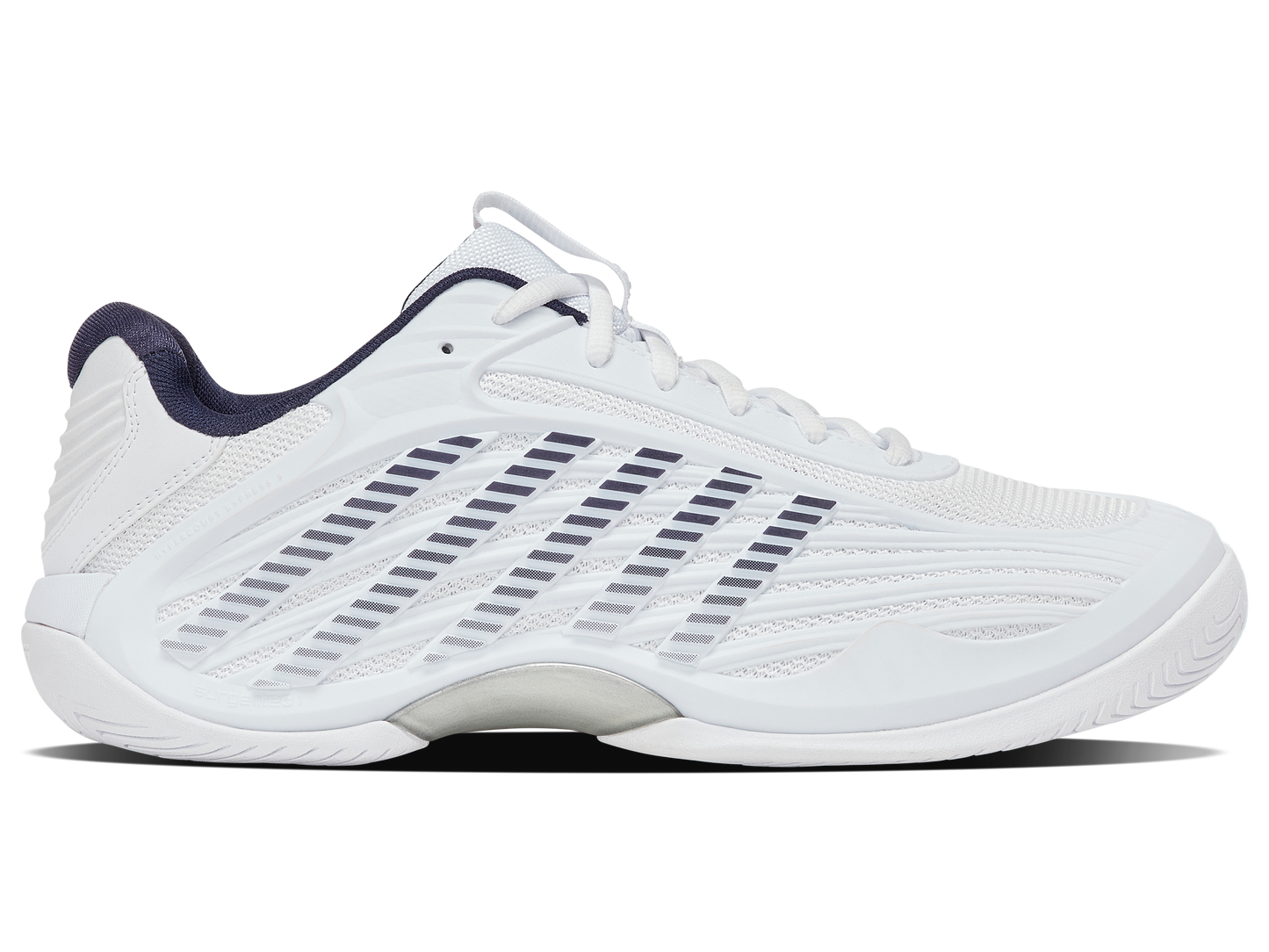 04603-161-M | HYPERCOURT EXPRESS 3 | WHITE/PEACOAT/SILVER