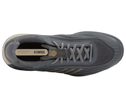 04604-082-M | HYPERCOURT EXPRESS 3 CLAY | WHITECAP GRAY/PALE KHAKI/TURBULENCE