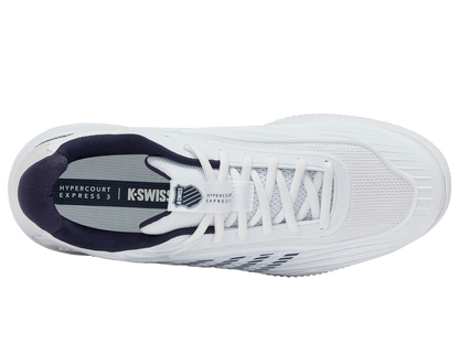 04604-161-M | HYPERCOURT EXPRESS 3 CLAY | WHITE/PEACOAT/SILVER