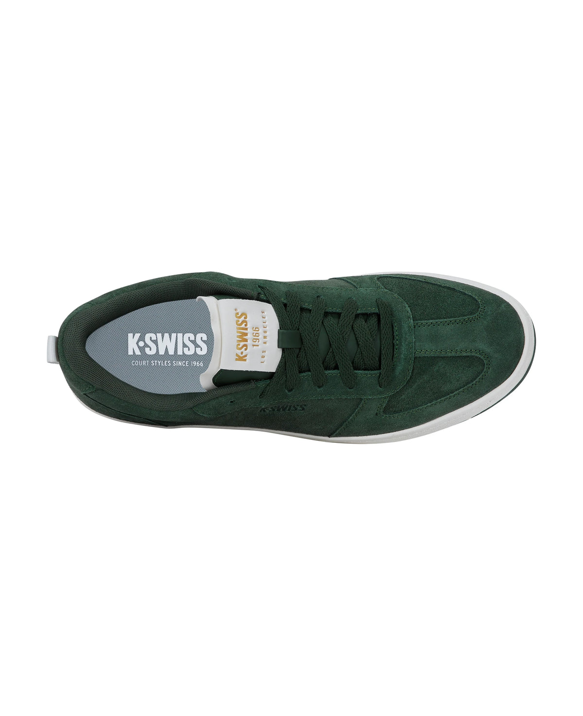 04733-319-M | COURT VARSITY SDE | LEAF SMOKED GREEN/SNOW WHITE