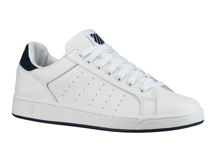 05353-167-M | MENS CLEAN COURT CMF | WHITE/NAVY/NAVY