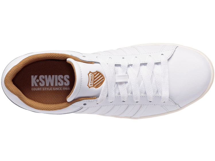 06154-115-M | COURT WINSTON | WHITE/BONE BROWN/ANTIQUE WHITE