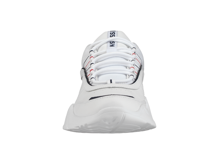 06398-159-M | MENS CR-CASTLE | WHITE/NAVY/RIBBON RED