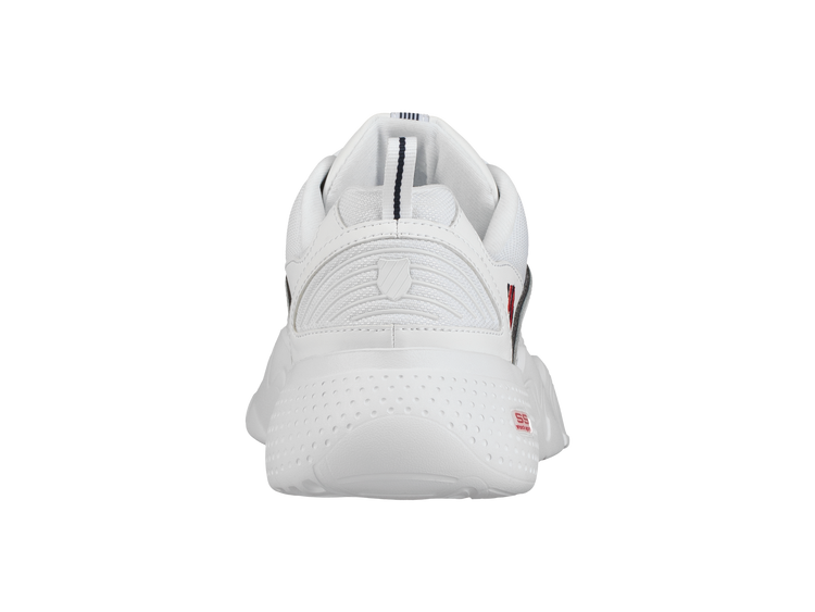 06398-159-M | MENS CR-CASTLE | WHITE/NAVY/RIBBON RED