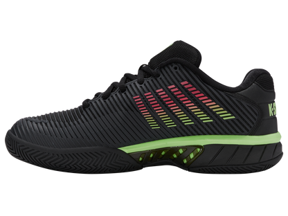 06613-011-M | HYPERCOURT EXPRESS 2 | BLACK/SOFT NEON GREEN/NEON LAVA