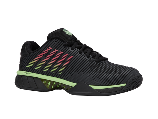 06613-011-M | HYPERCOURT EXPRESS 2 | BLACK/SOFT NEON GREEN/NEON LAVA