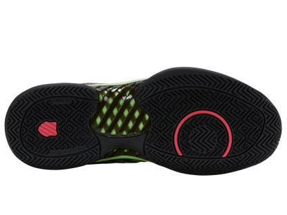 06613-011-M | HYPERCOURT EXPRESS 2 | BLACK/SOFT NEON GREEN/NEON LAVA