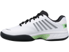 06613-115-M | HYPERCOURT EXPRESS 2 | WHITE/BLUE GRAPHITE/SOFT NEON GREEN