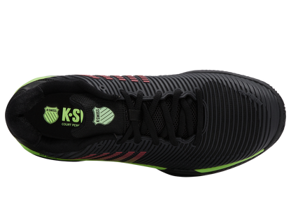 06614-034-M | HYPERCOURT EXPRESS 2 CLAY | BLACK/SOFT NEON GREEN/NEON LAVA