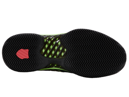 06614-034-M | HYPERCOURT EXPRESS 2 CLAY | BLACK/SOFT NEON GREEN/NEON LAVA