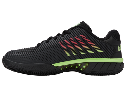 06614-034-M | HYPERCOURT EXPRESS 2 CLAY | BLACK/SOFT NEON GREEN/NEON LAVA