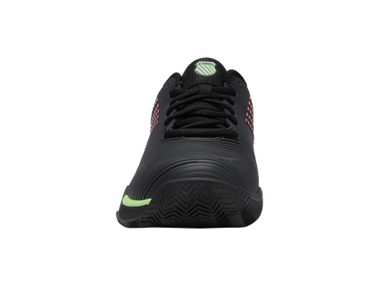 06614-034-M | HYPERCOURT EXPRESS 2 CLAY | BLACK/SOFT NEON GREEN/NEON LAVA