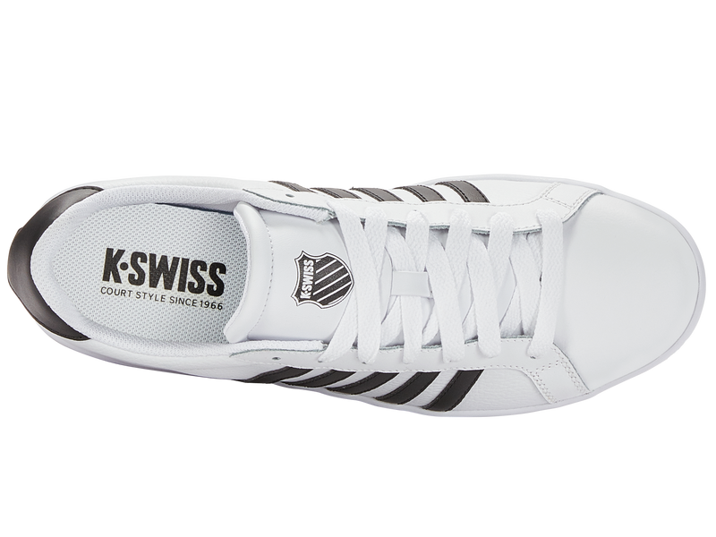 K-Swiss Court Tiebreak II Zapatilla De Ocio Hombres-Blanco,Marrón K-Swiss Court Tiebreak II Zapatilla De Ocio Hombres-Blanco,Marrón