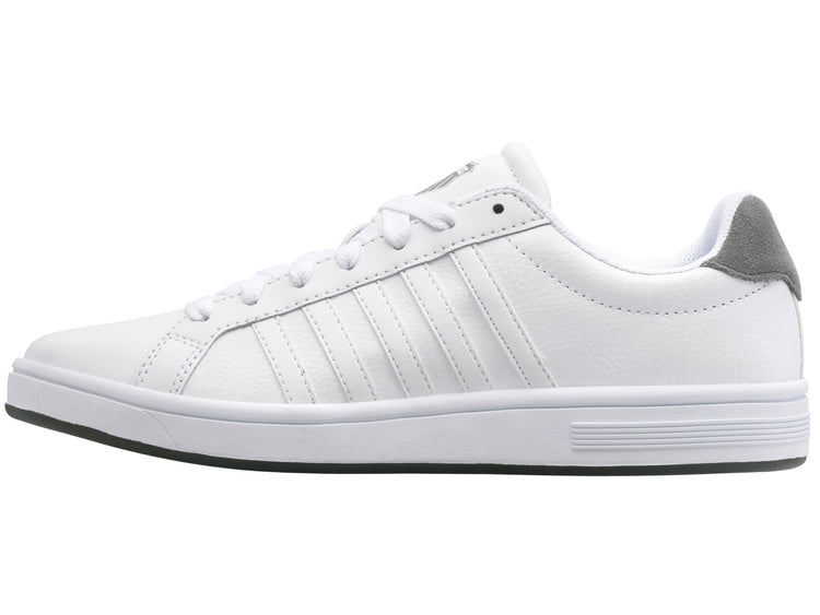 07011-148-M | COURT TIEBREAK | WHITE/CASTOR GRAY