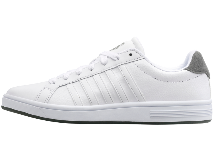 07011-148-M | COURT TIEBREAK | WHITE/CASTOR GRAY