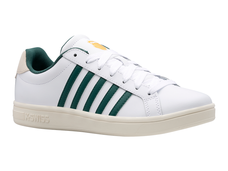 07011-182-M | COURT TIEBREAK | WHITE/POSY GREEN/ANTIQUE WHITE