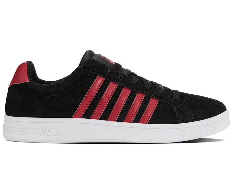 07012-074-M | COURT TIEBREAK SDE | BLACK/JESTER RED