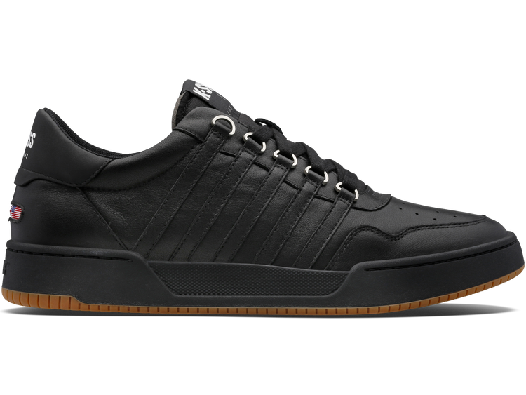 07252-001-M | LAWN COURT LTH | BLACK/BLACK