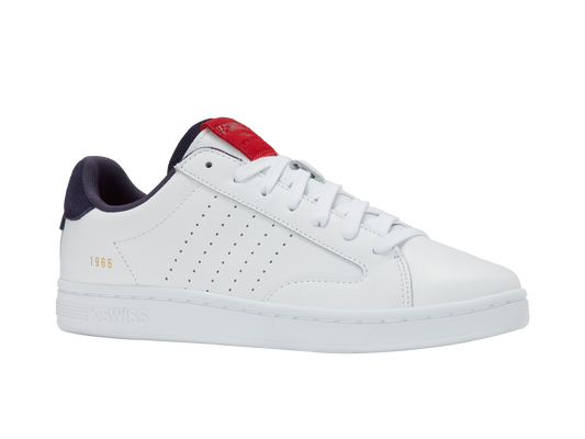 07263-117-M | LOZAN KLUB LTH | WHITE/PEACOAT/MARS RED/GUM