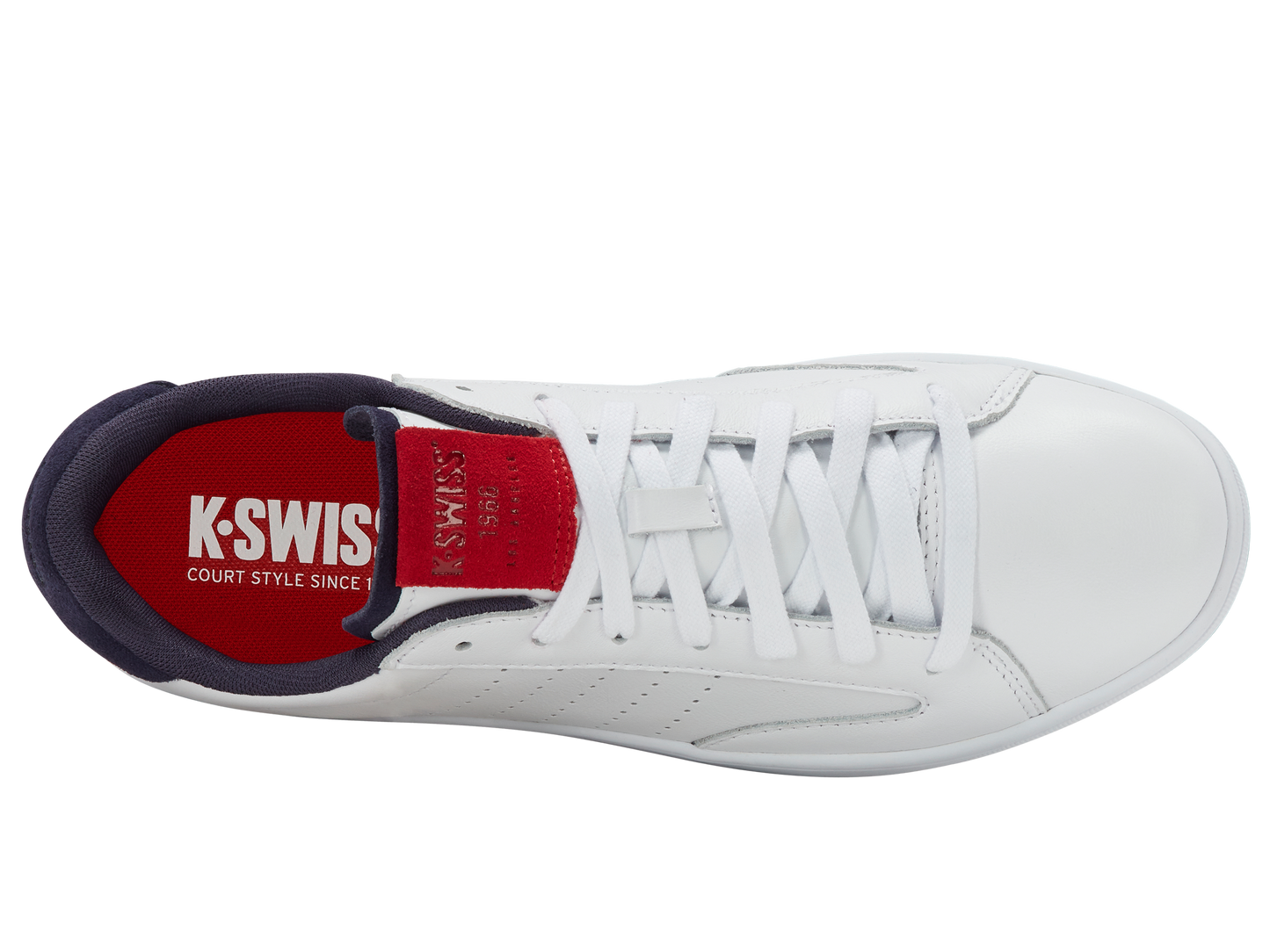 07263-117-M | LOZAN KLUB LTH | WHITE/PEACOAT/MARS RED/GUM