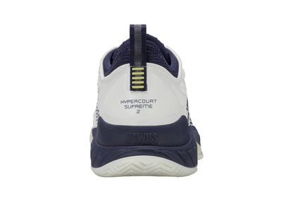 09071-171-M | HYPERCOURT SUPREME 2 | BLANC DE BLANC/NAVAL ACADEMY/LUMINARY GREEN