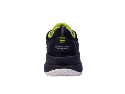 09071-494-M | HYPERCOURT SUPREME 2 | PEACOAT/WHITE/LIME GREEN