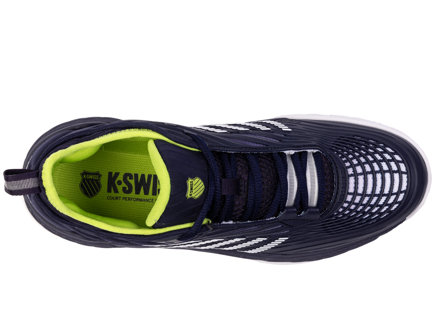 09071-494-M | HYPERCOURT SUPREME 2 | PEACOAT/WHITE/LIME GREEN