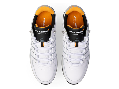 09214-185-M | RINZLER GT X MCLAREN F1 TEAM | WHITE/PAPAYA