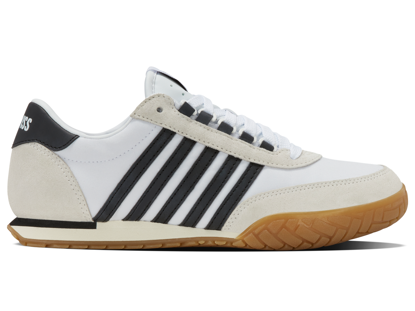 09463-168-M | VINTAGE TRAINER T | WHITE/BLACK/GUM